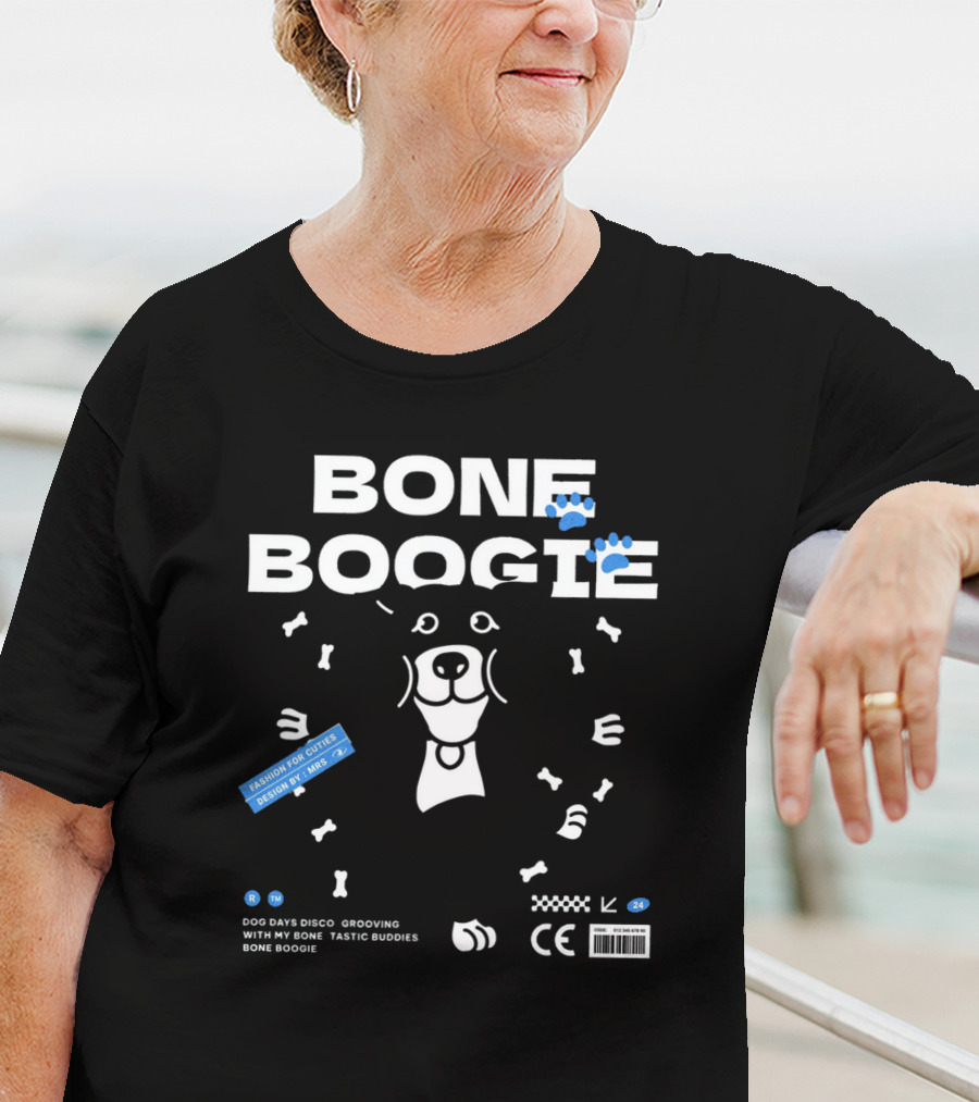 Bone Boogie Dog Days Disco Grooving With My Bone Tastic Buddies T-Shirt