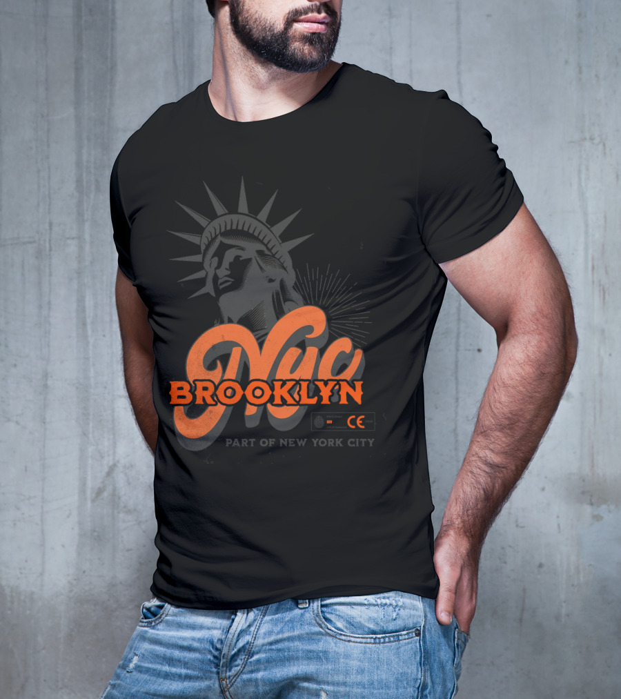 NYC Brooklyn Part Of New York City Statue Of Liberty T-Shirt