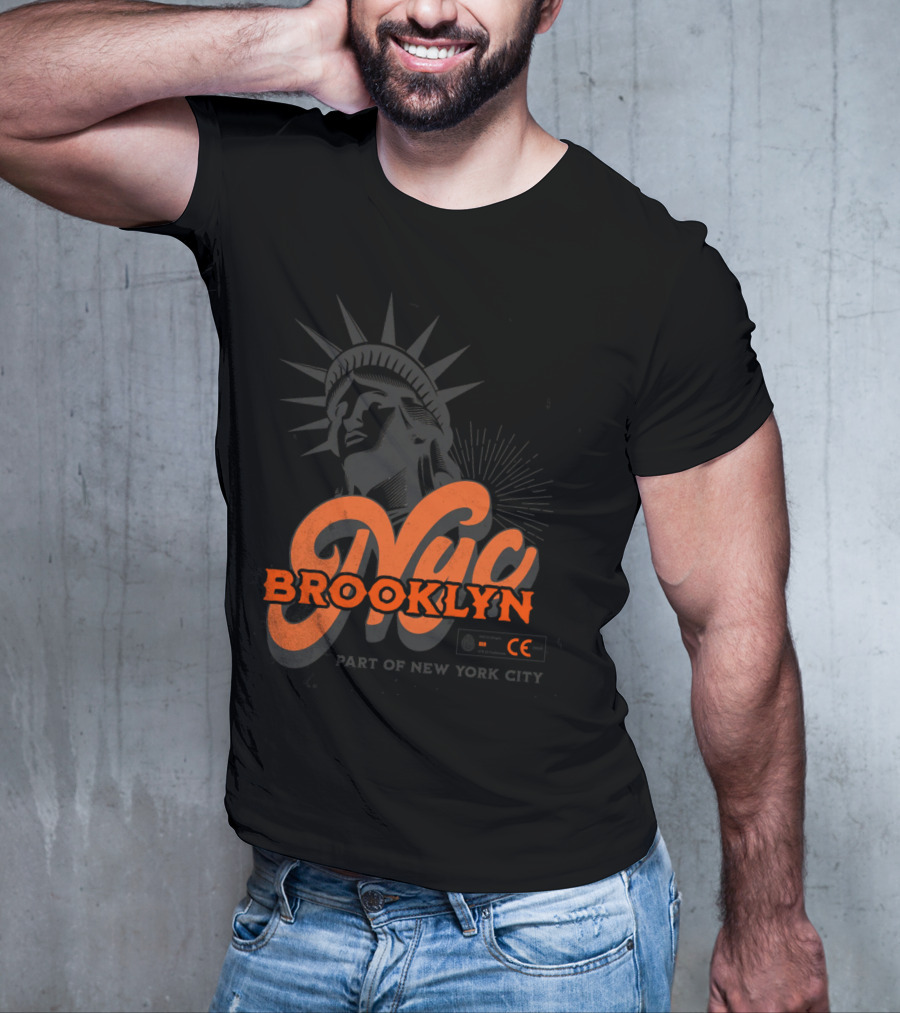 NYC Brooklyn Part Of New York City Statue Of Liberty T-Shirt