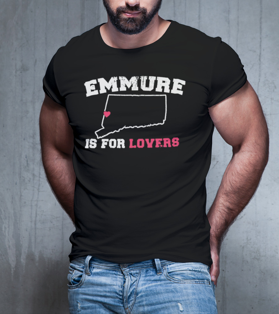Emmure Is For Lovers Connecticut Heart Location T-Shirt