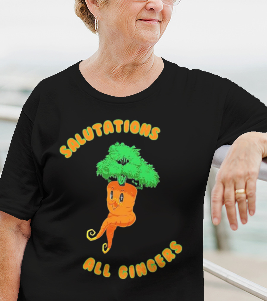 Salutations All Gingers Happy Carrot T-Shirt