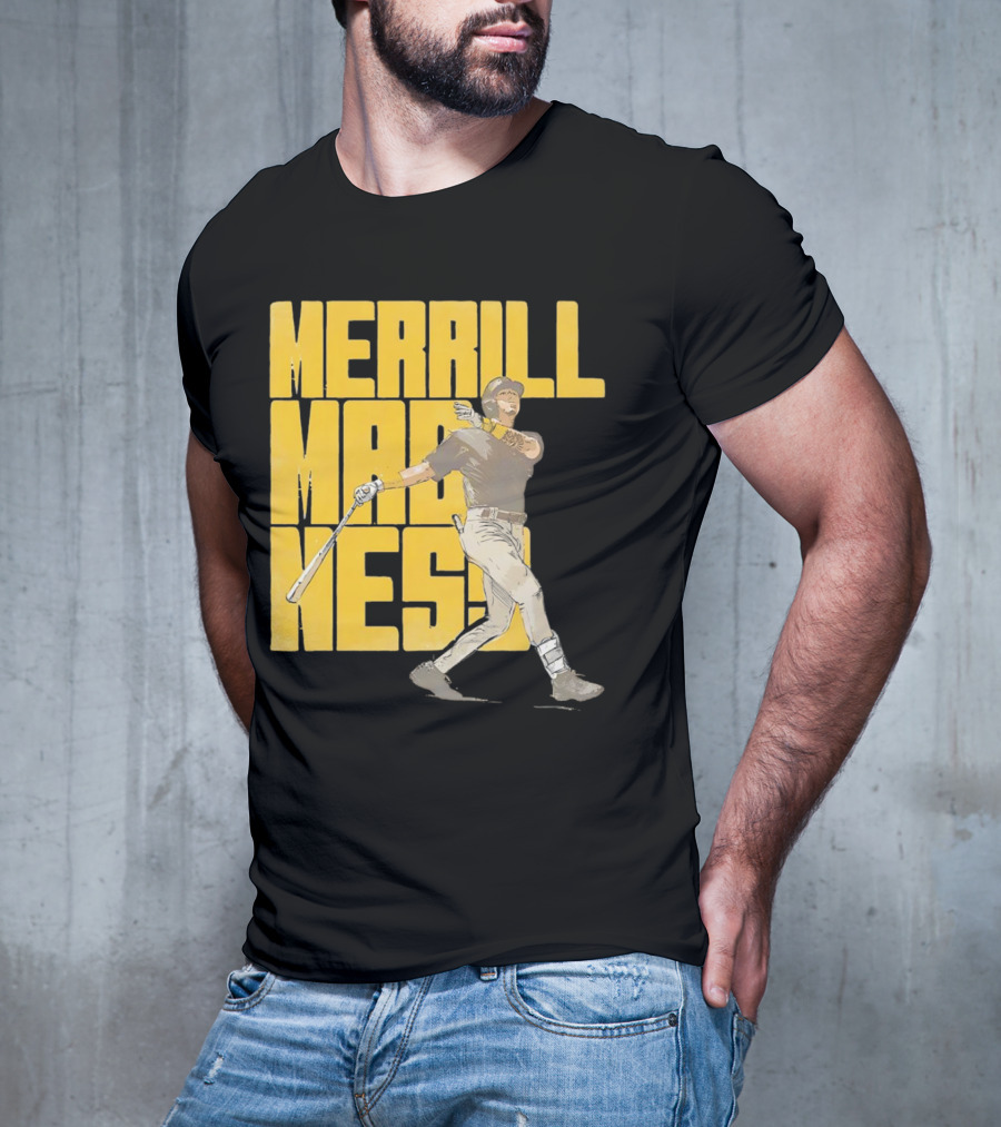 Merrill Madness San Diego Padres Baseball Jackson T-Shirt