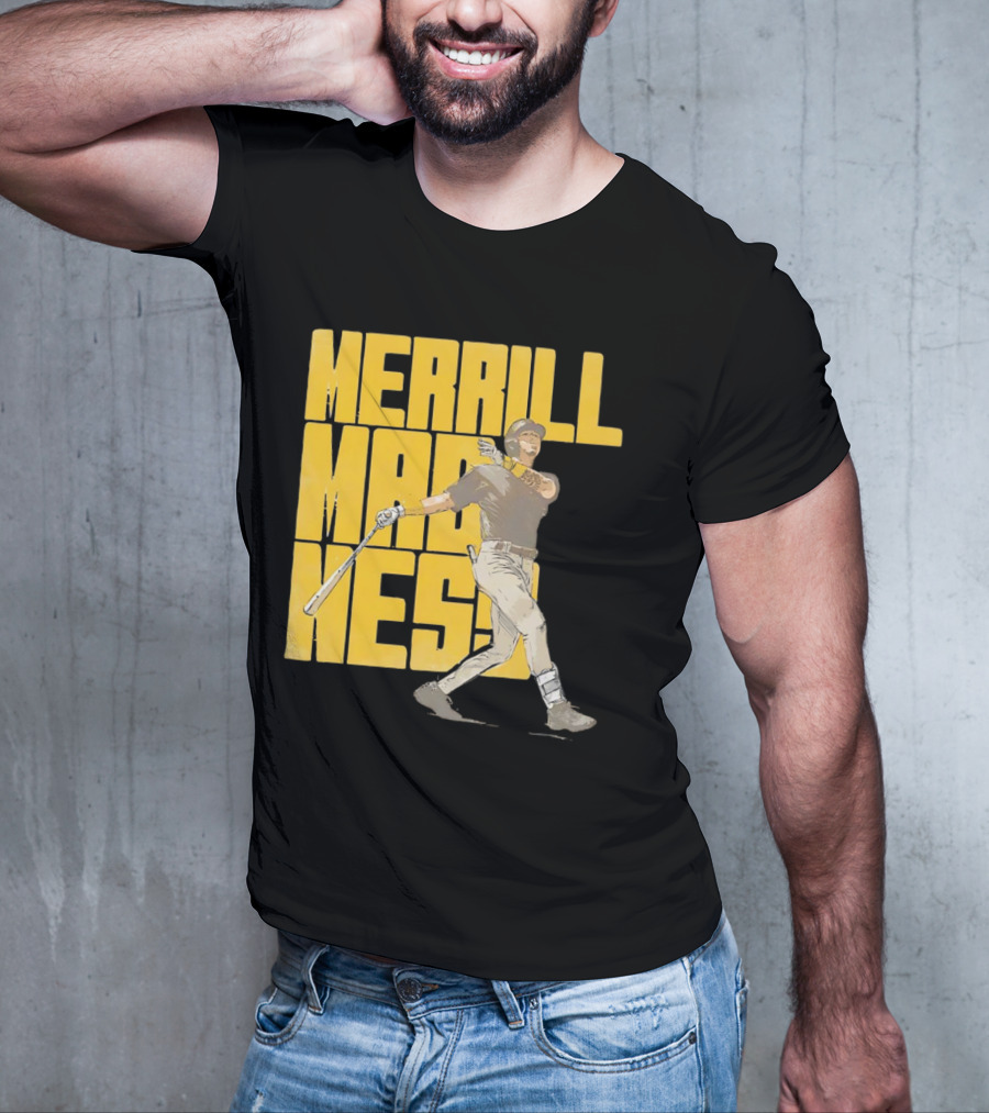 Merrill Madness San Diego Padres Baseball Jackson T-Shirt