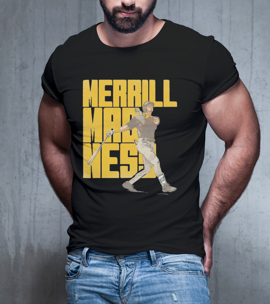 Merrill Madness San Diego Padres Baseball Jackson T-Shirt