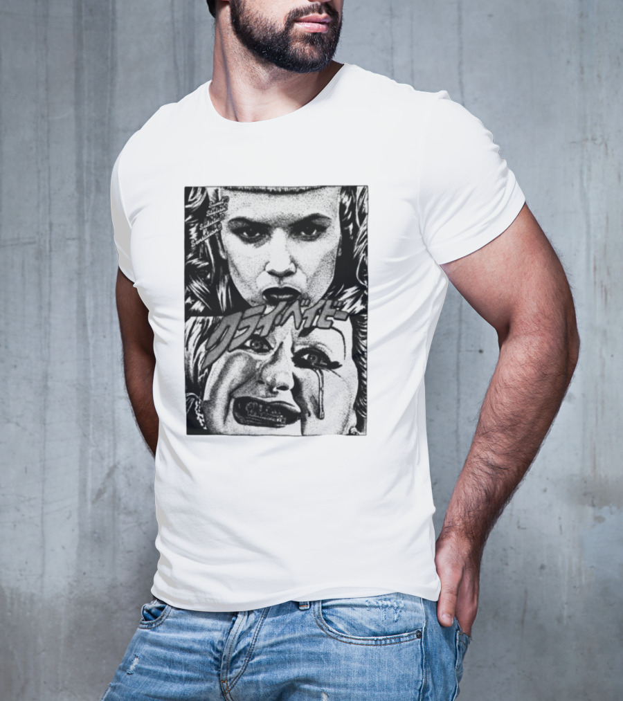 Mobshity Cry Baby John Waters Japanese Comic Style Faces T-Shirt