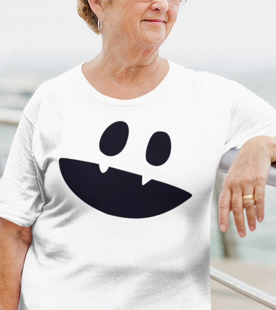 Jack Frost Persona Black Smiley Face T-Shirt