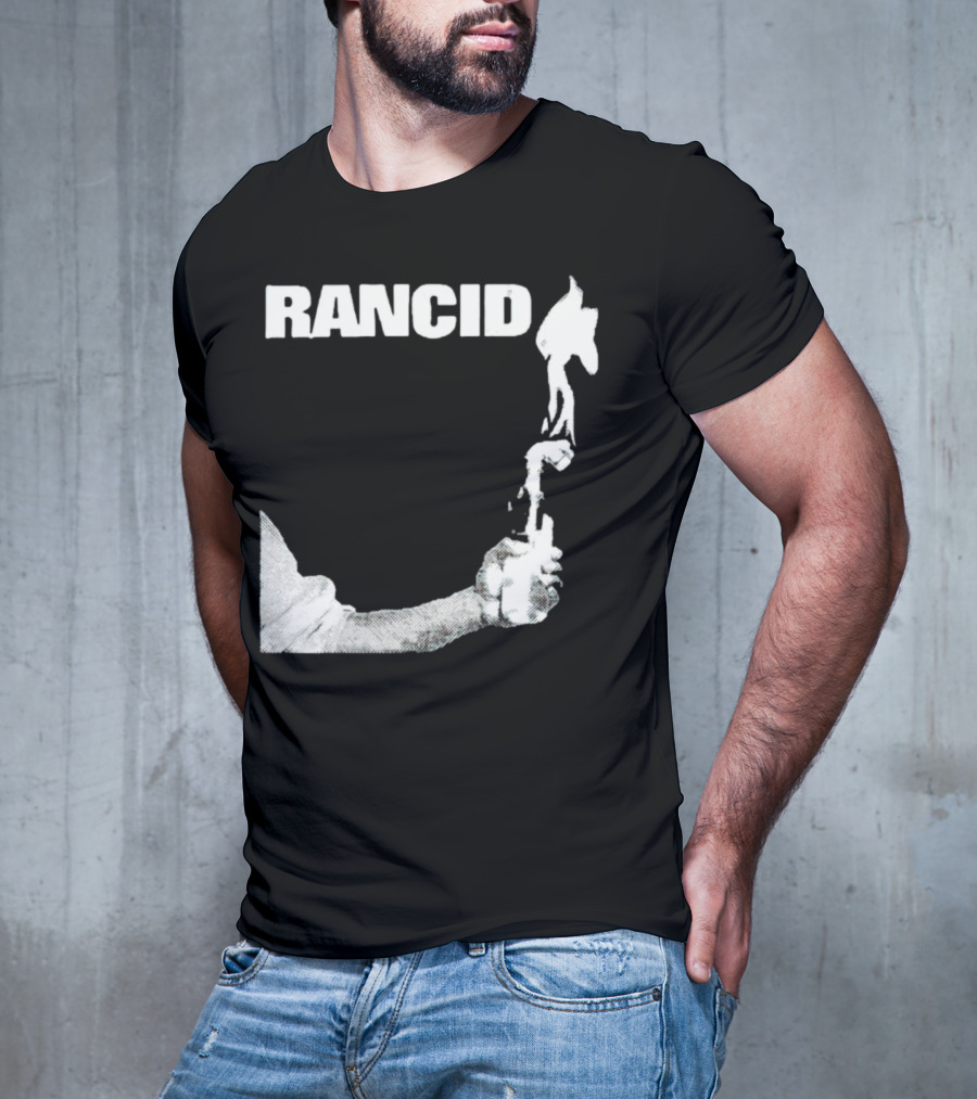 Rancid EP Cover Molotov Cocktail T-Shirt