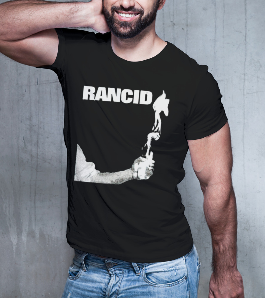 Rancid EP Cover Molotov Cocktail T-Shirt