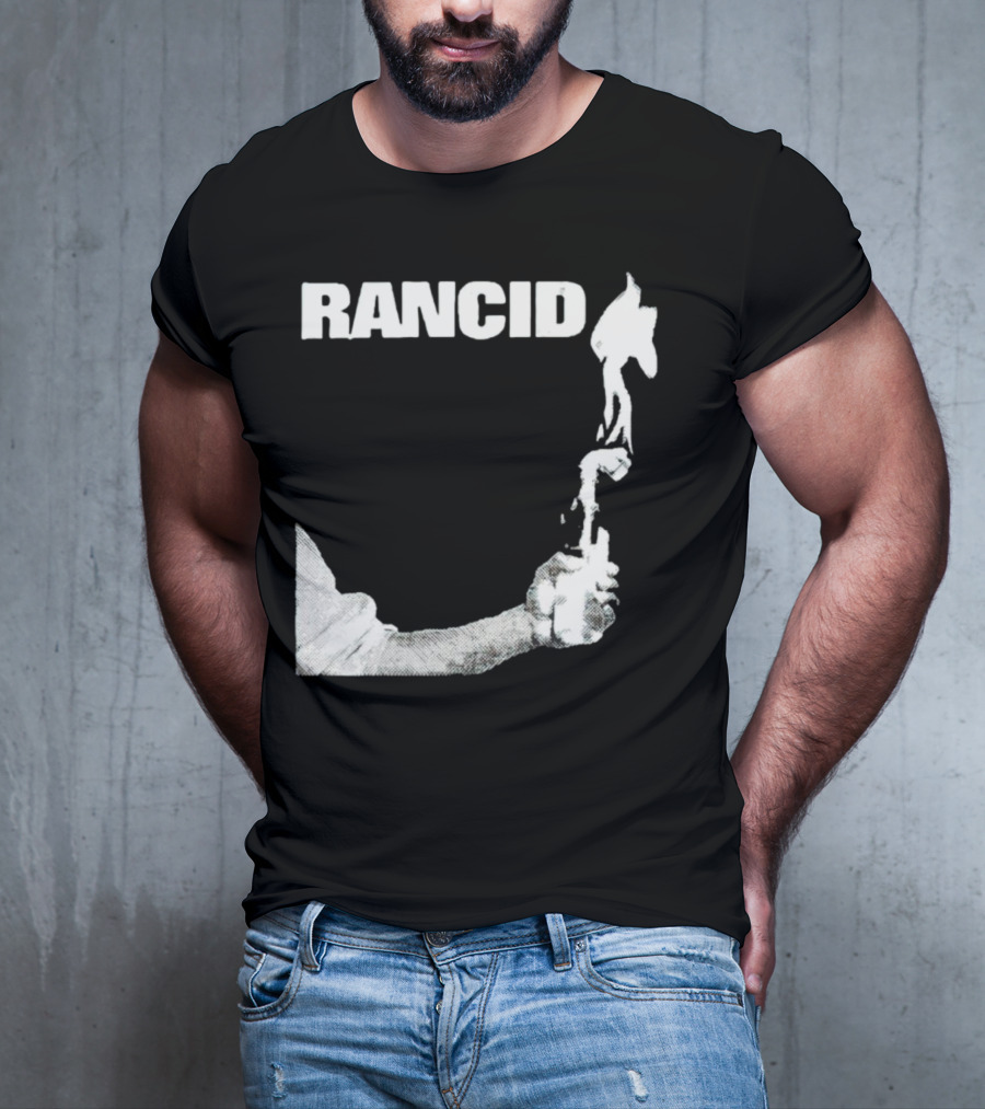 Rancid EP Cover Molotov Cocktail T-Shirt