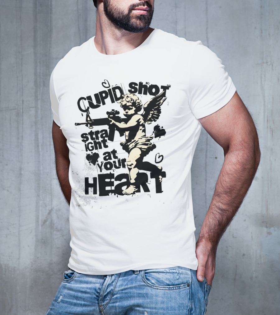 Cupid Shot Straight At Your Heart T-Shirt