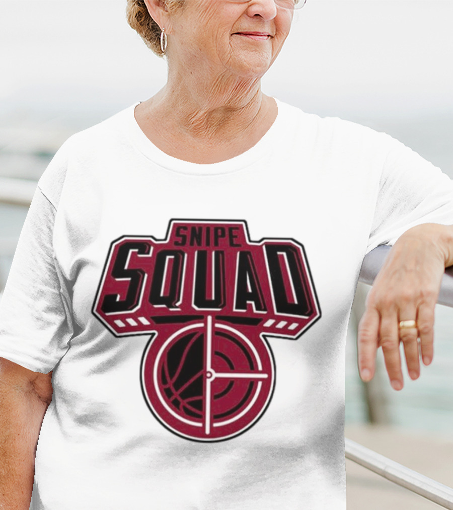 Toronto Raptors Snipe Squad Basketball Target T-Shirt