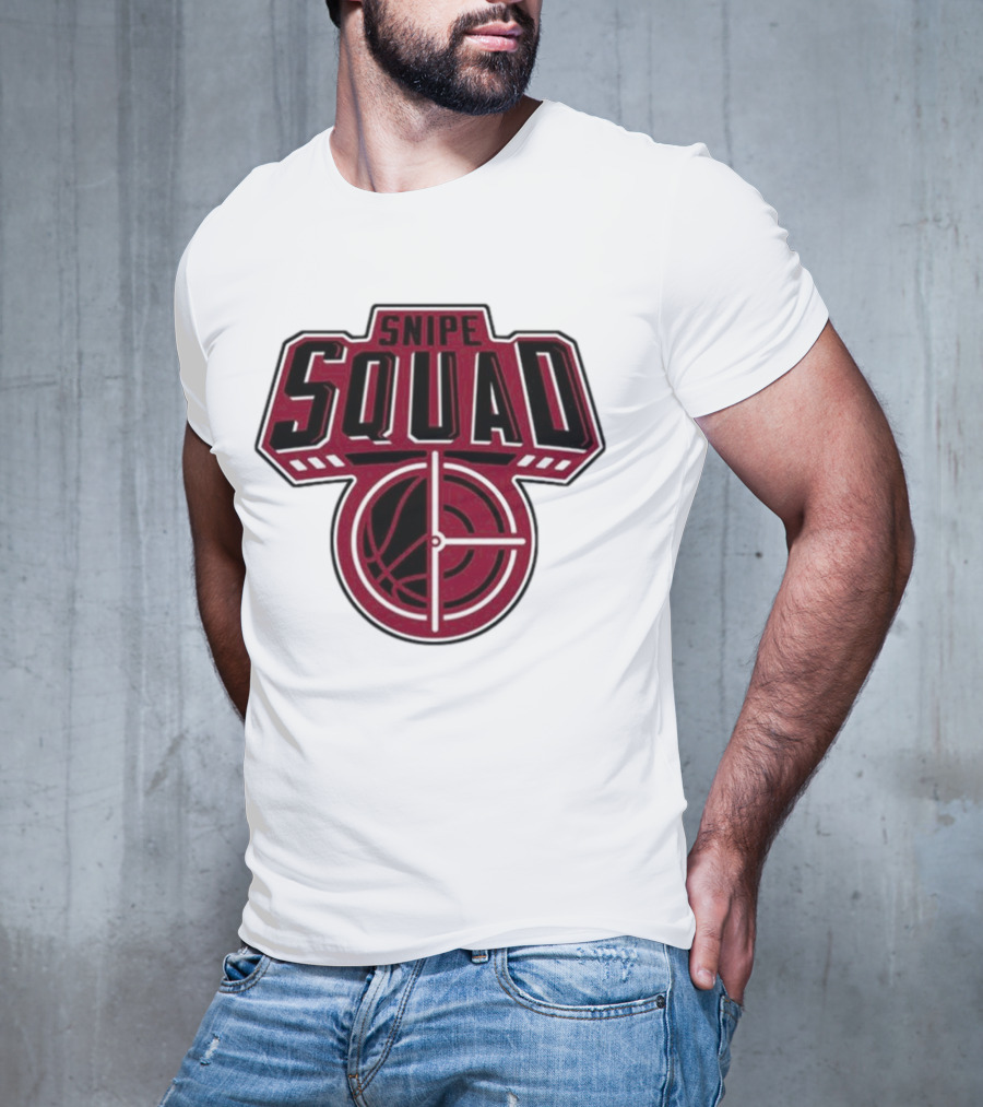 Toronto Raptors Snipe Squad Basketball Target T-Shirt