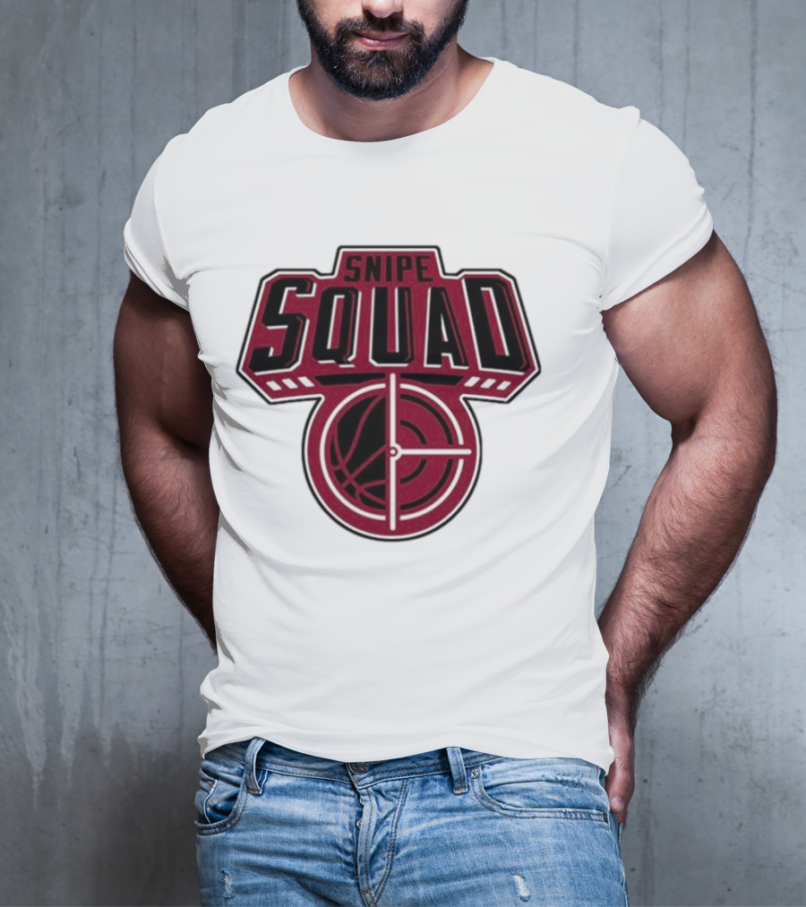 Toronto Raptors Snipe Squad Basketball Target T-Shirt
