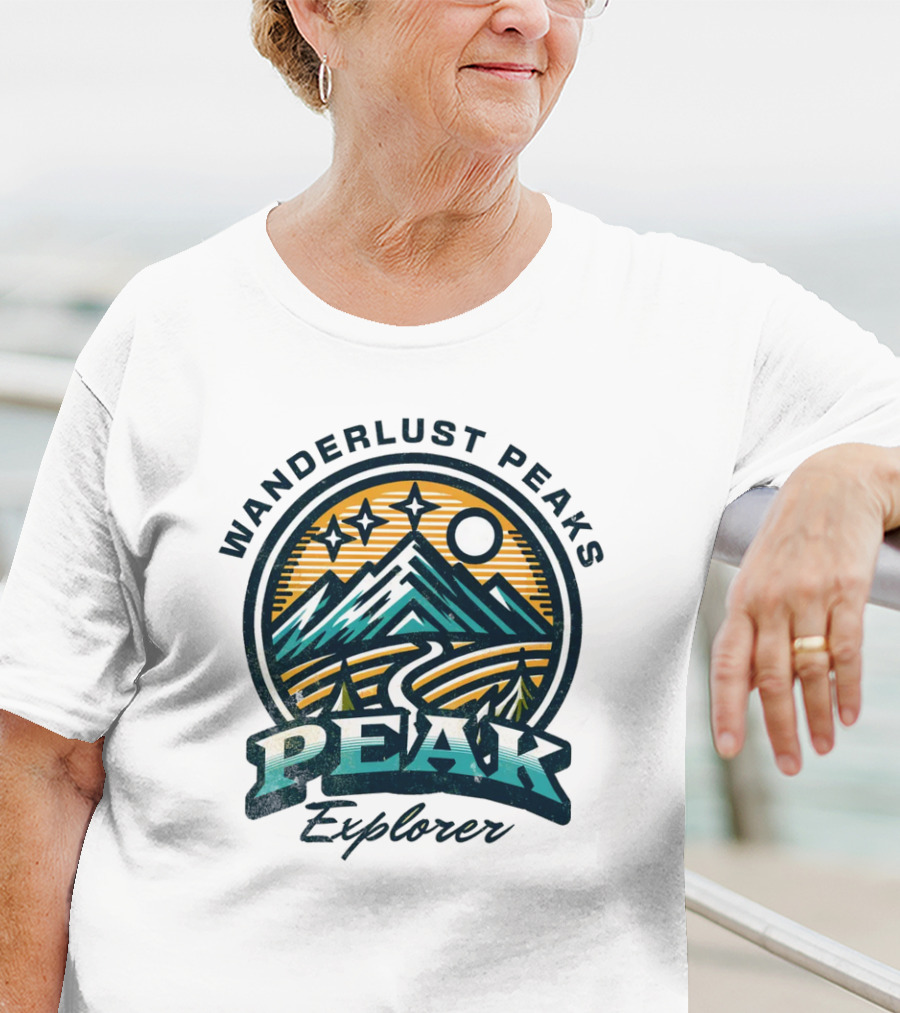 Wanderlust Peaks Peak Explorer T-Shirt