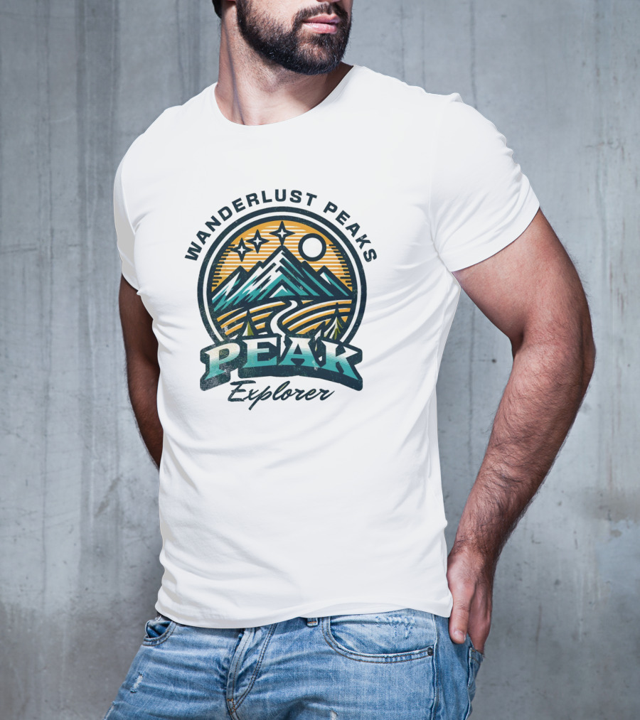 Wanderlust Peaks Peak Explorer T-Shirt