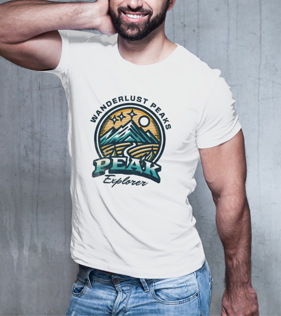 Wanderlust Peaks Peak Explorer T-Shirt