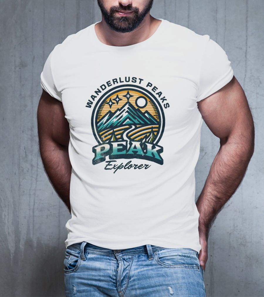 Wanderlust Peaks Peak Explorer T-Shirt
