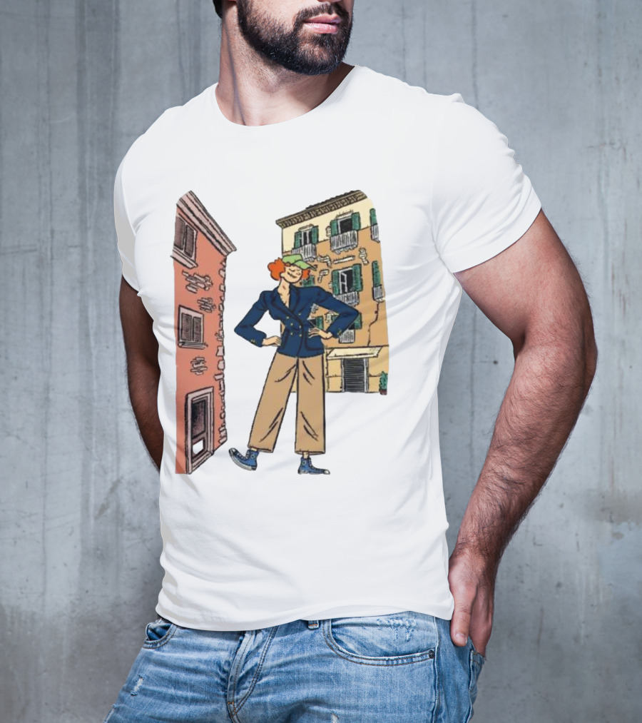 Dick Carroll X Roy Roger’s Positano Chic Casual Stroll T-Shirt