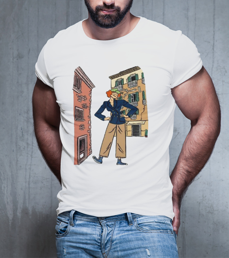 Dick Carroll X Roy Roger’s Positano Chic Casual Stroll T-Shirt