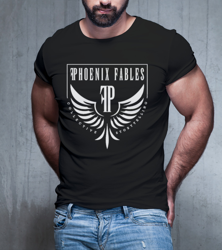 Phoenix Fables Collective Storytelling Winged Emblem T-Shirt
