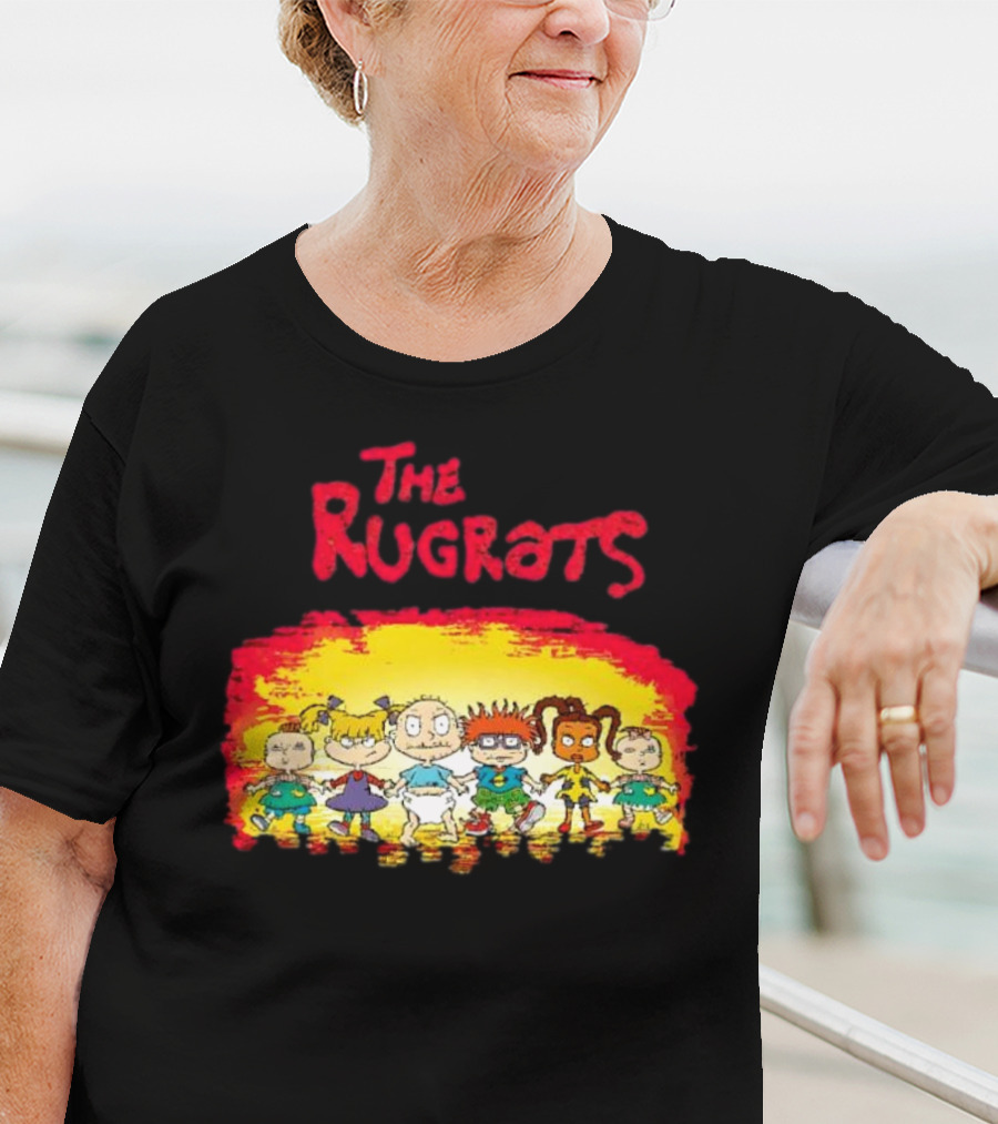 The Rugrats Characters X The Warriors Fusion T-Shirt