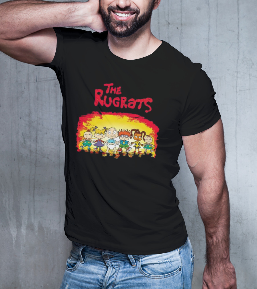 The Rugrats Characters X The Warriors Fusion T-Shirt