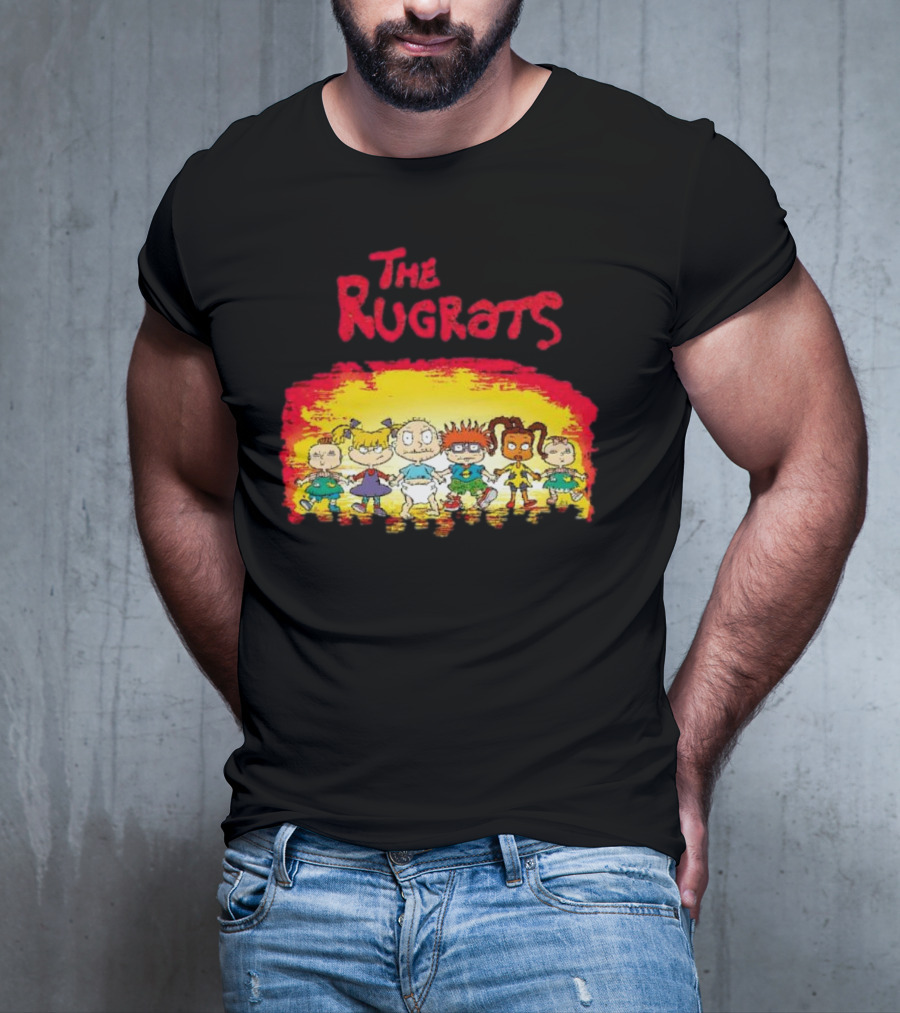 The Rugrats Characters X The Warriors Fusion T-Shirt
