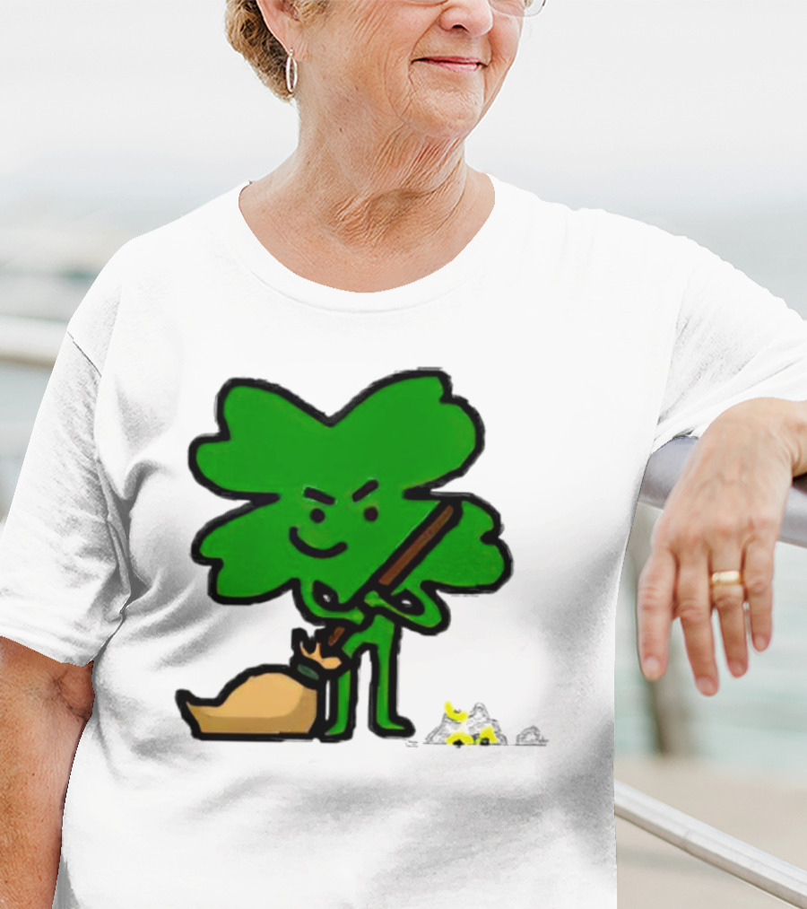 Boston Celtics Sweeping Shamrock Victory T-Shirt