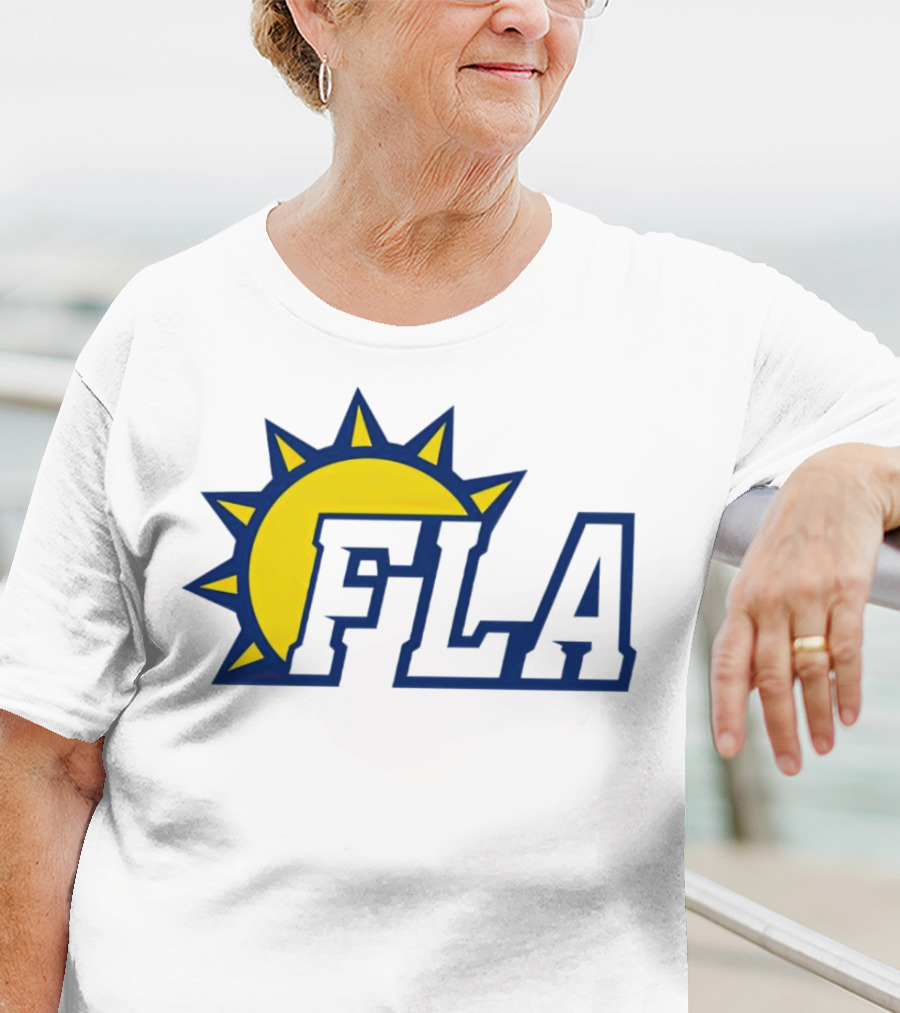 Florida Panthers Sunburst FLA T-Shirt