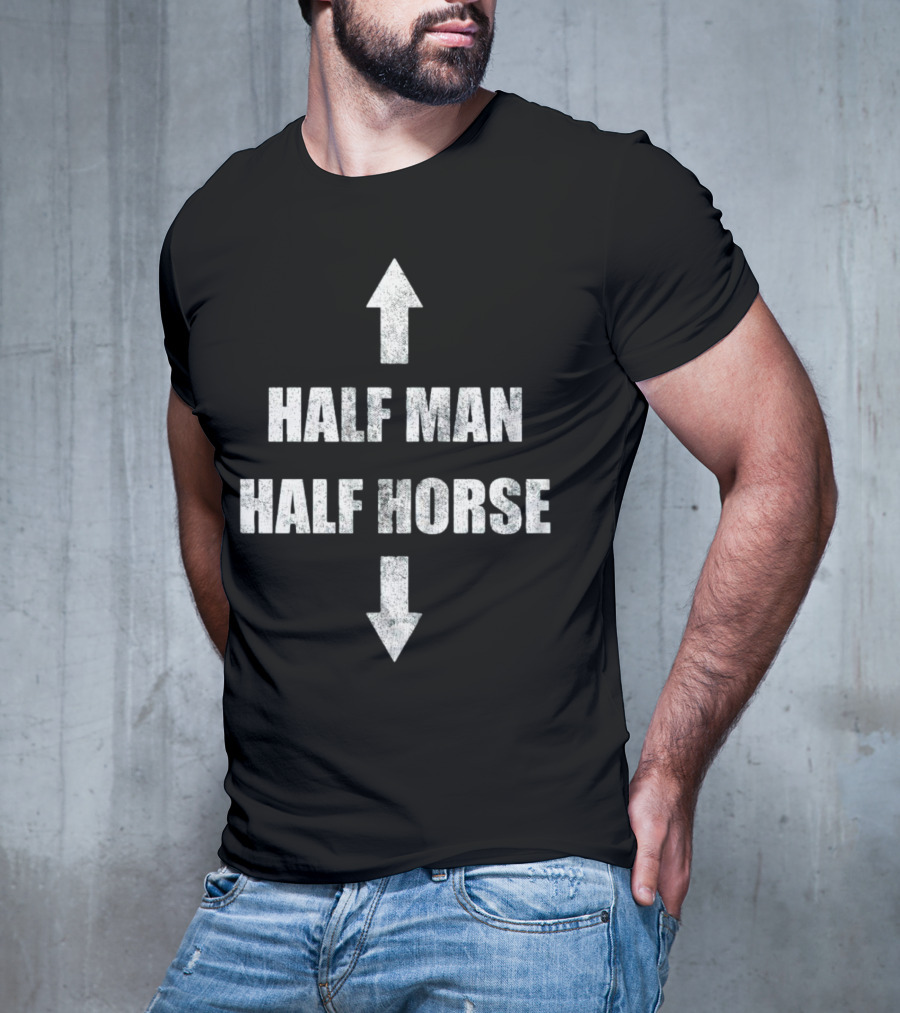 Half Man Half Horse Arrows T-Shirt