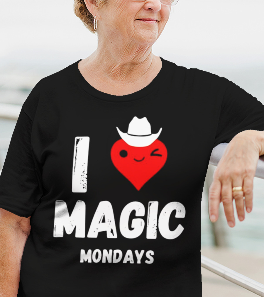 I Heart Cowboy Magic Mondays T-Shirt