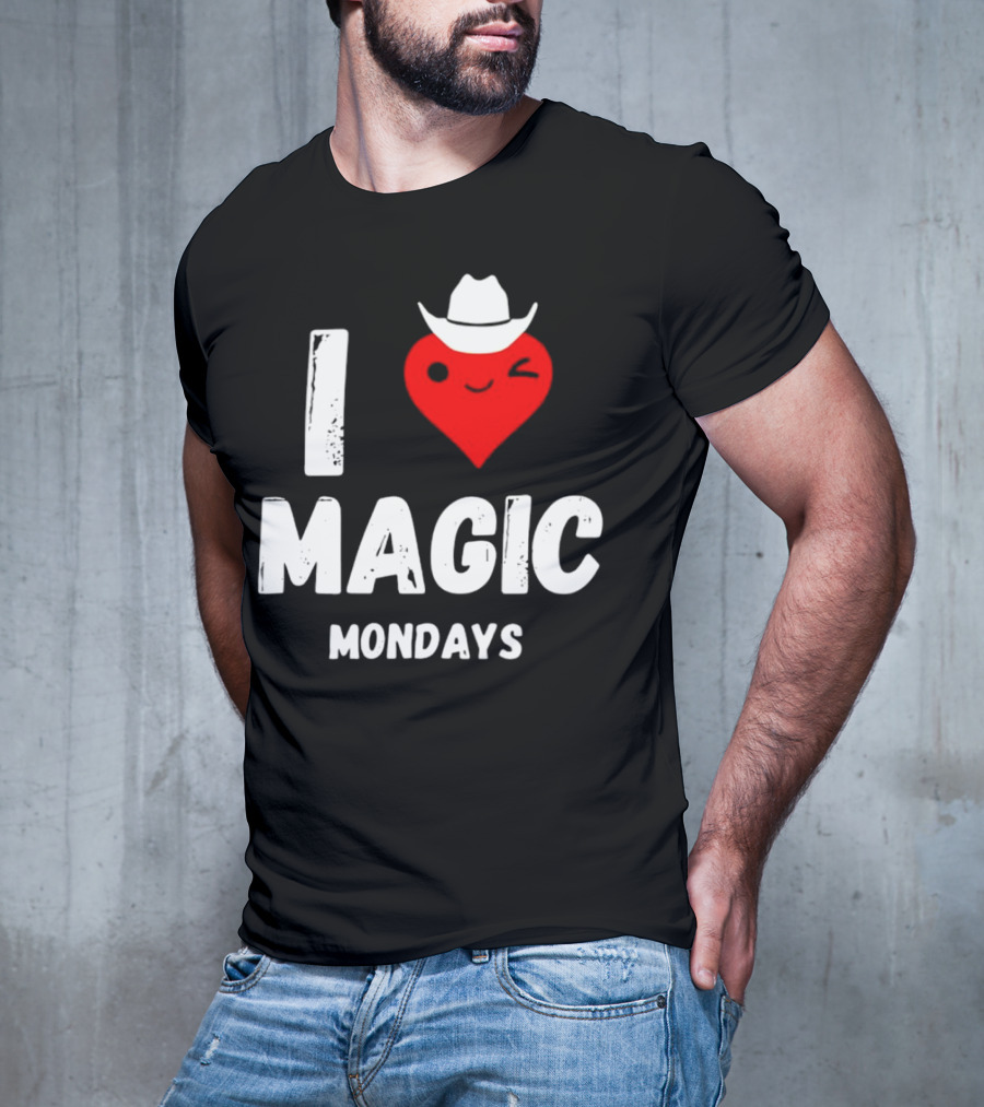 I Heart Cowboy Magic Mondays T-Shirt