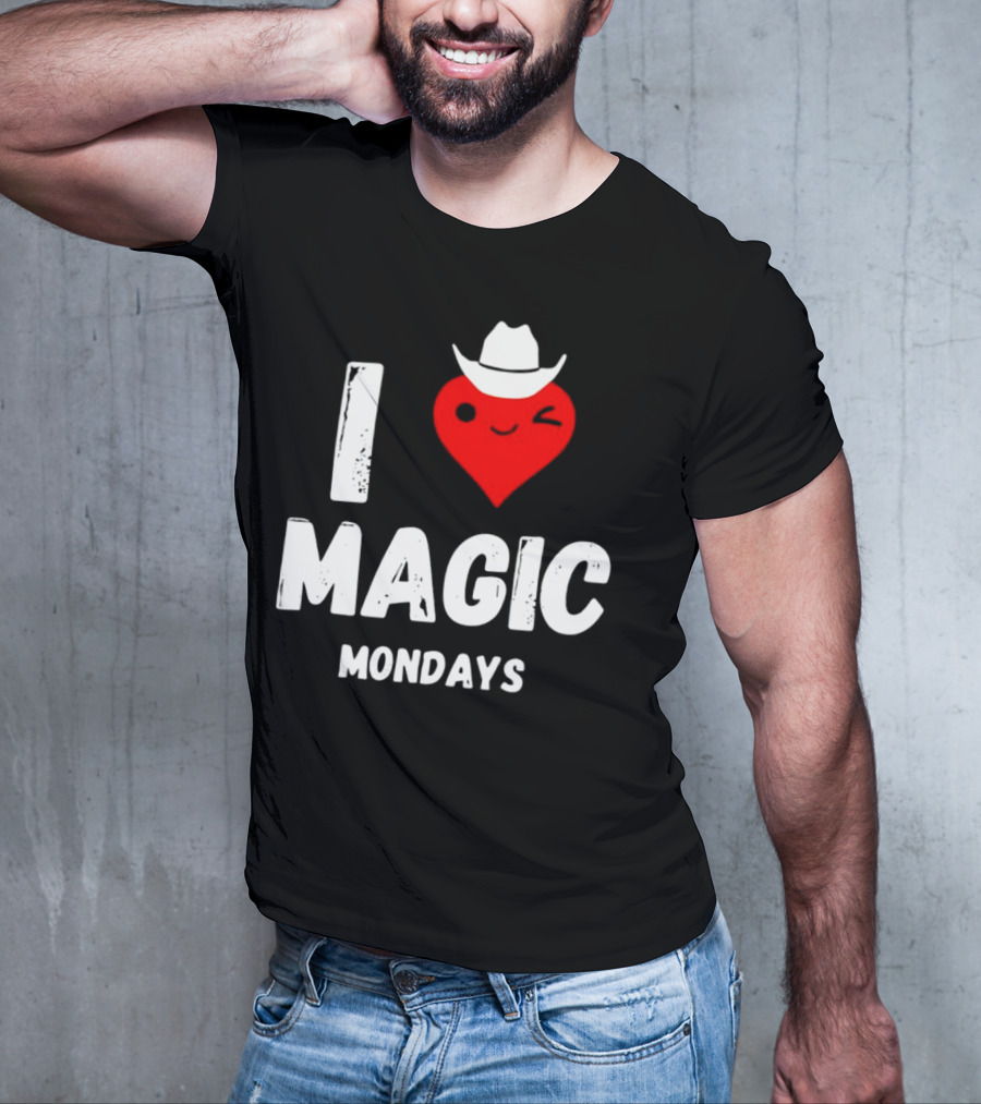 I Heart Cowboy Magic Mondays T-Shirt