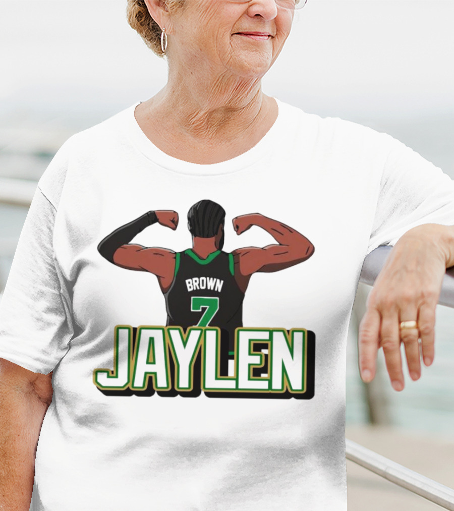 Jaylen Brown Number 7 Flex Boston Celtics T-Shirt