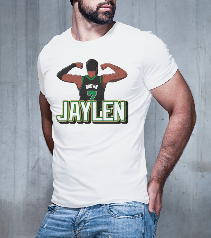Jaylen Brown Number 7 Flex Boston Celtics T-Shirt