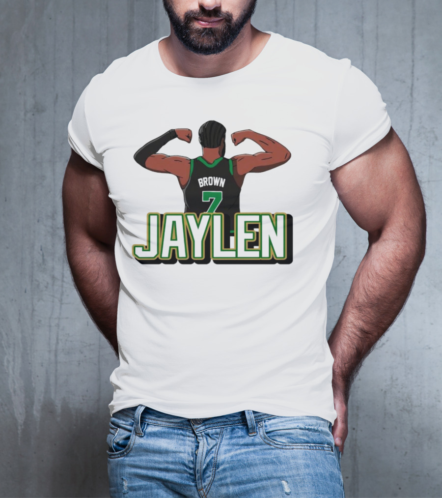 Jaylen Brown Number 7 Flex Boston Celtics T-Shirt