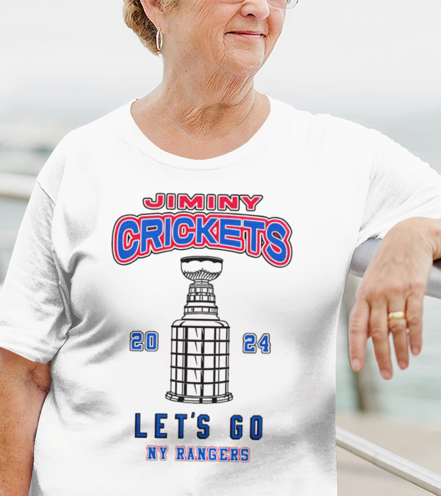 Jiminy Crickets Let's Go NY Rangers T-Shirt