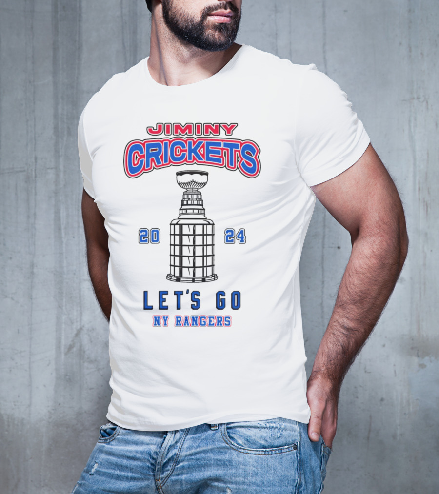 Jiminy Crickets Let's Go NY Rangers T-Shirt