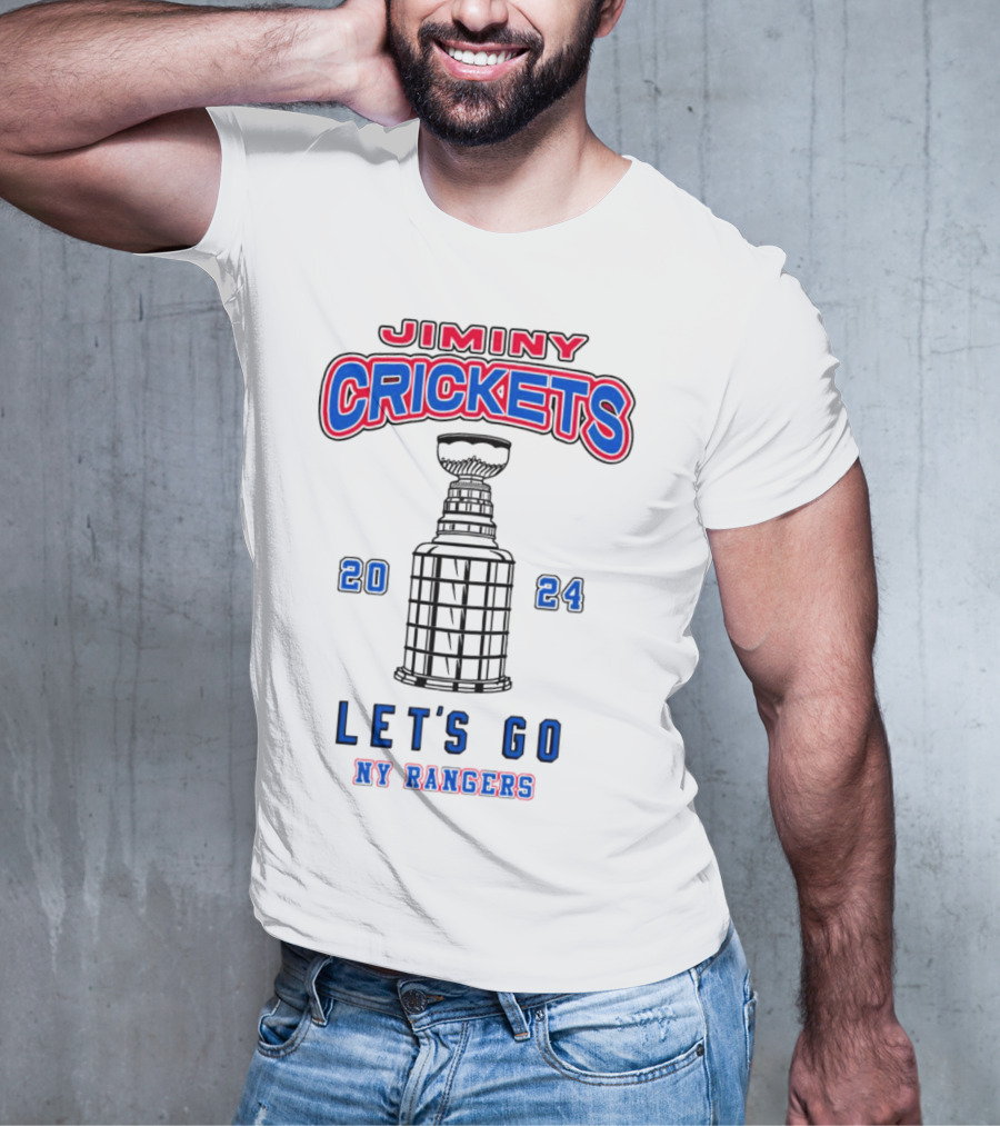 Jiminy Crickets Let's Go NY Rangers T-Shirt
