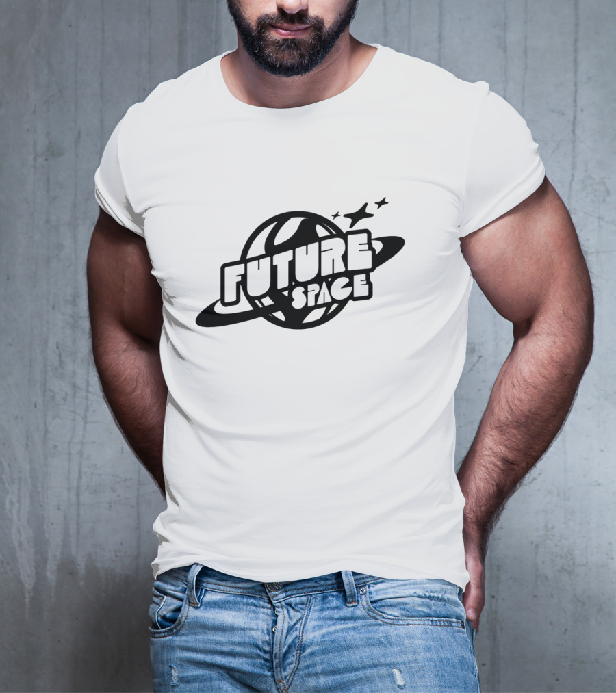 Future Space Planet Stars T-Shirt