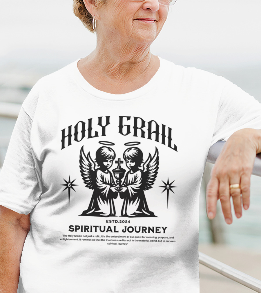 Holy Grail Spiritual Journey ESTD T-Shirt