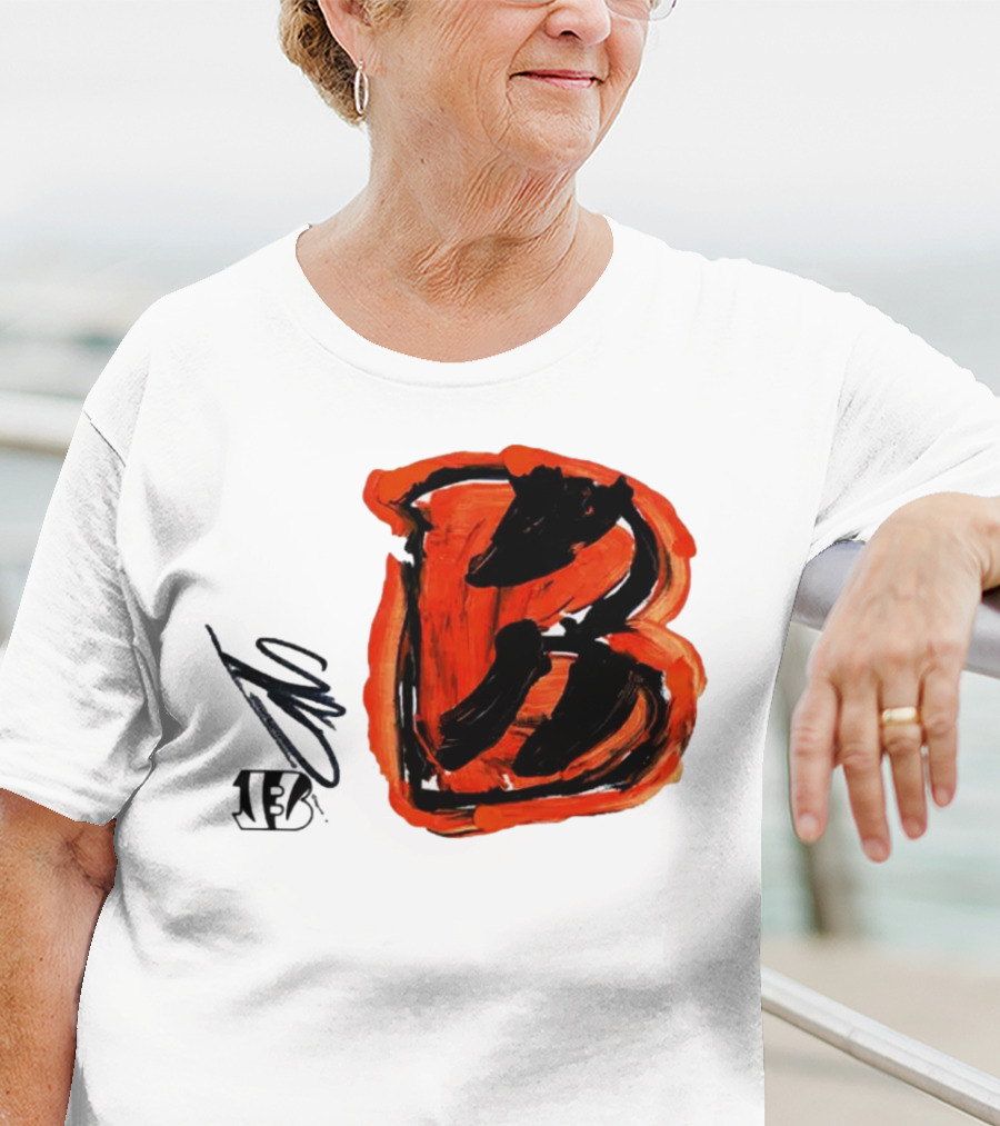 Rookies Cincinnati Bengals Bold Orange B T-Shirt