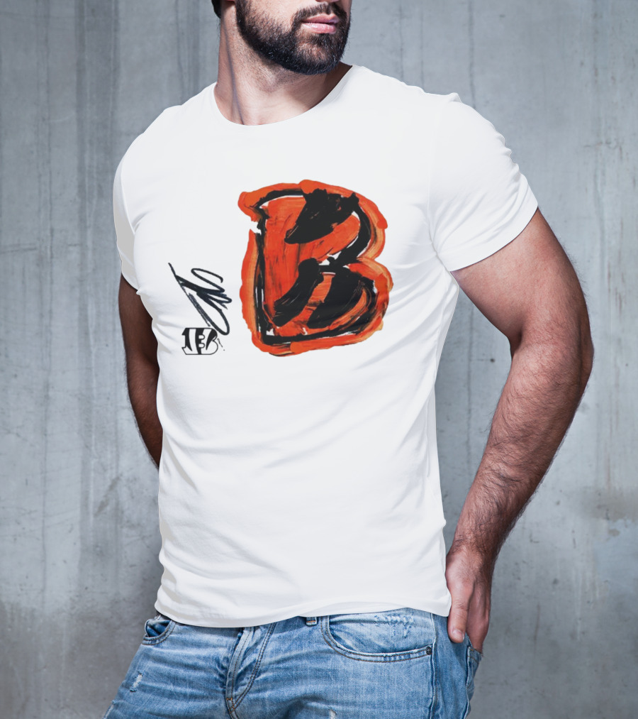 Rookies Cincinnati Bengals Bold Orange B T-Shirt