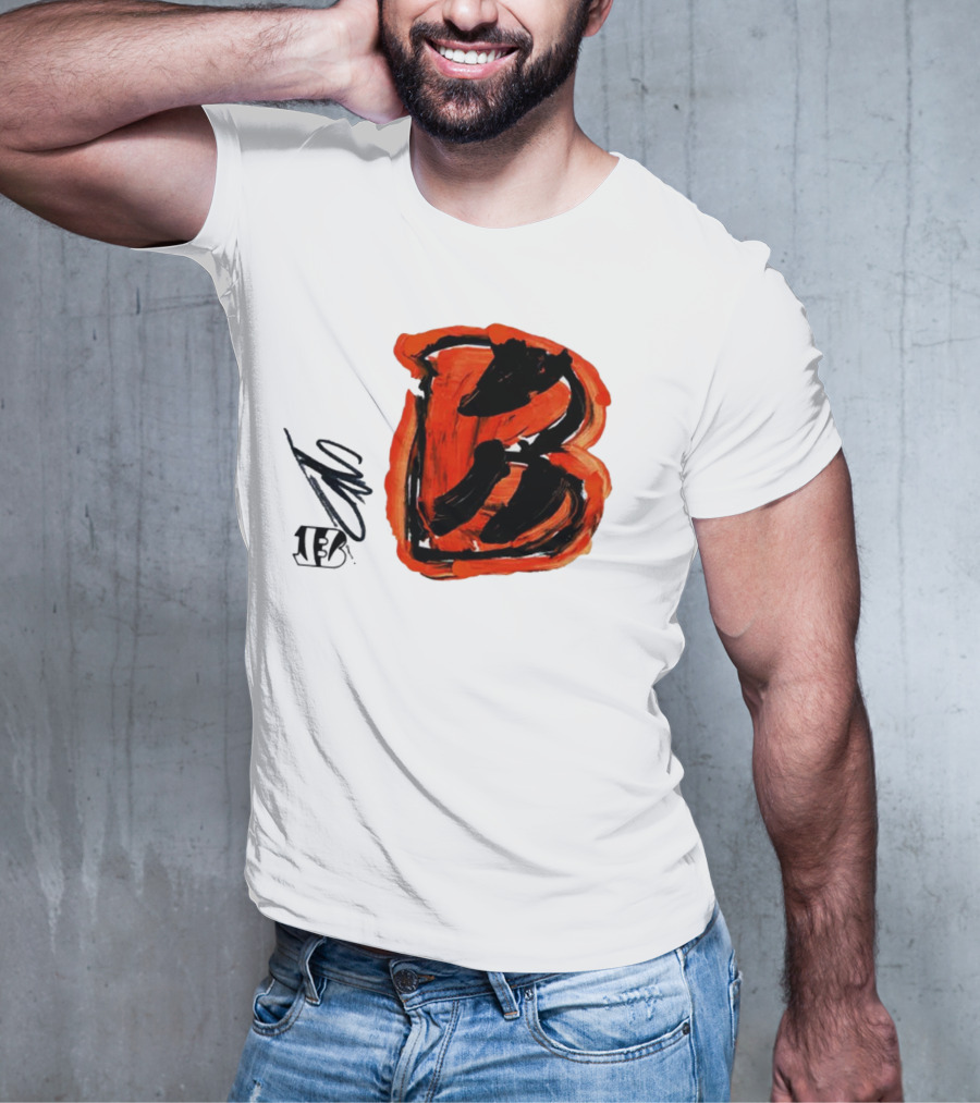 Rookies Cincinnati Bengals Bold Orange B T-Shirt