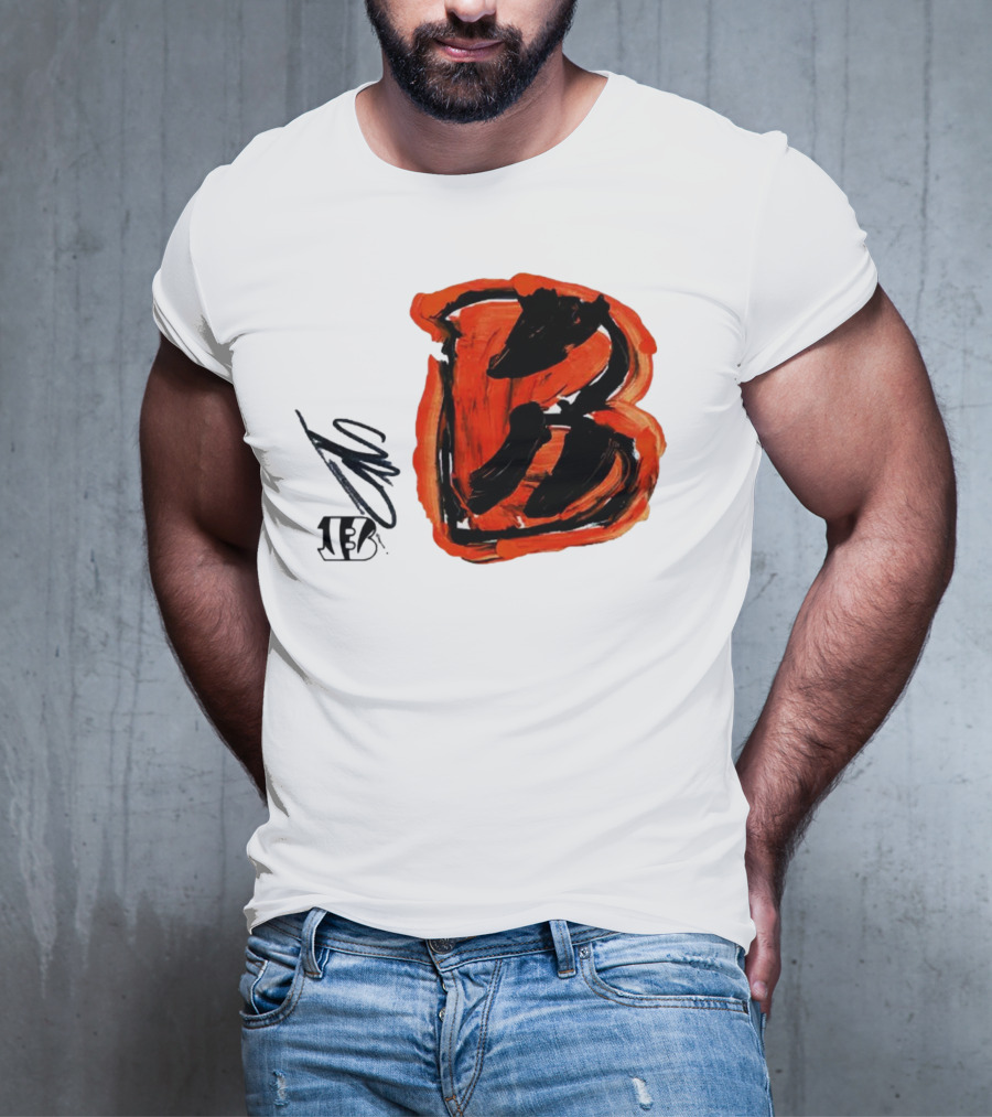 Rookies Cincinnati Bengals Bold Orange B T-Shirt