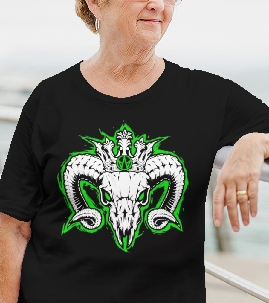 Will Ospreay Goated Ram Skull Crown T-Shirt
