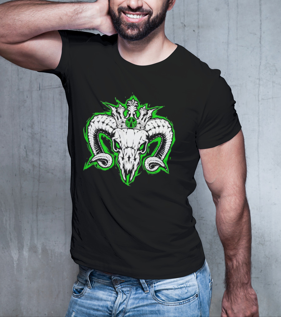 Will Ospreay Goated Ram Skull Crown T-Shirt