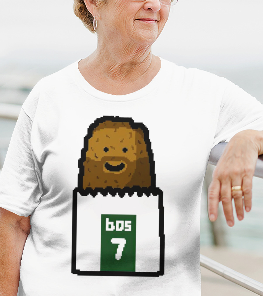Jaylen Brown Celtics Hash Brown BOS 7 T-Shirt