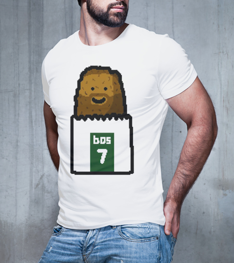 Jaylen Brown Celtics Hash Brown BOS 7 T-Shirt