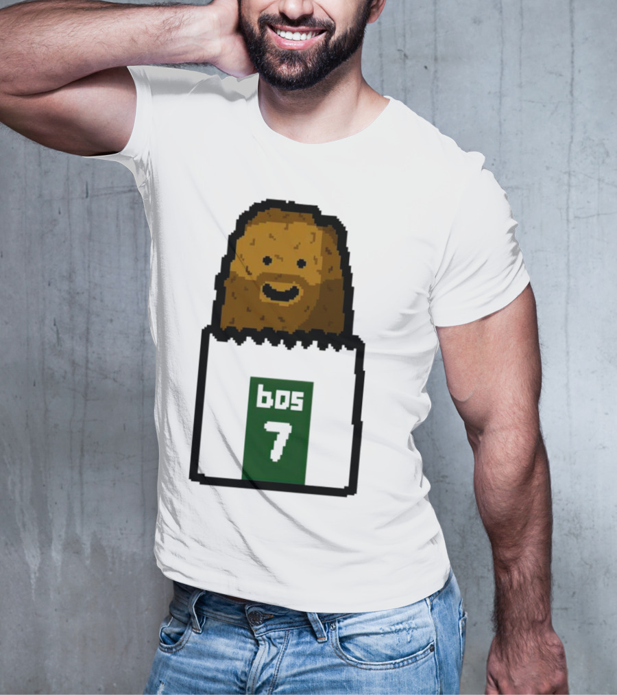Jaylen Brown Celtics Hash Brown BOS 7 T-Shirt